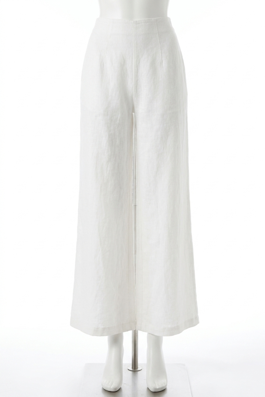 NEW FAITHFULL THE BRAND octavio high waist pants in eggshell